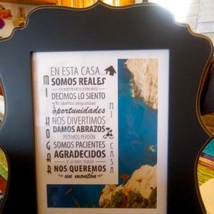 Motivational Picture frame